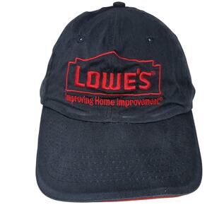 Lowe's Improving Home Improvement Strapback Hat Blue One Size 6 Panel